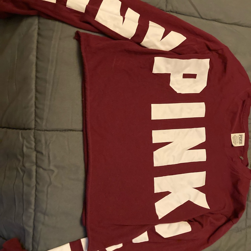 Pink crop top
